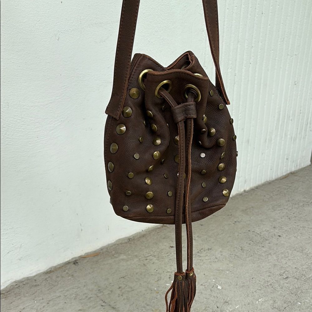 Sabrina Tach drawstring bag